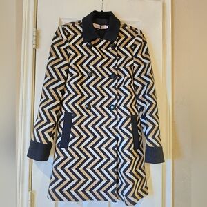 RED Valentino Wool Blend Double Breasted Coat size 42